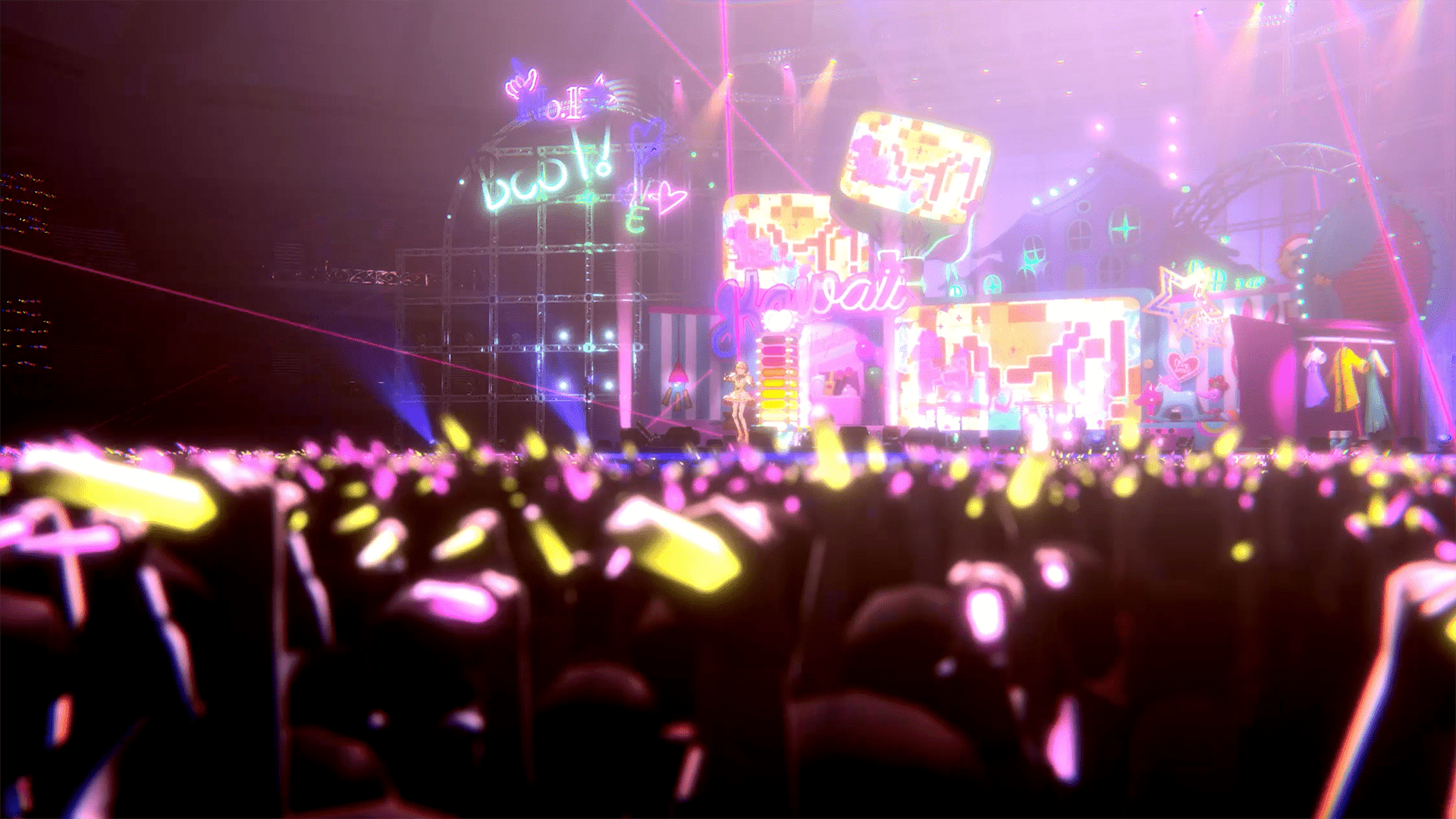 かちドキ 藤田ことね 4枚セット PR 学園アイドルマスター_描き下ろしアクリルスタンド_藤田ことね